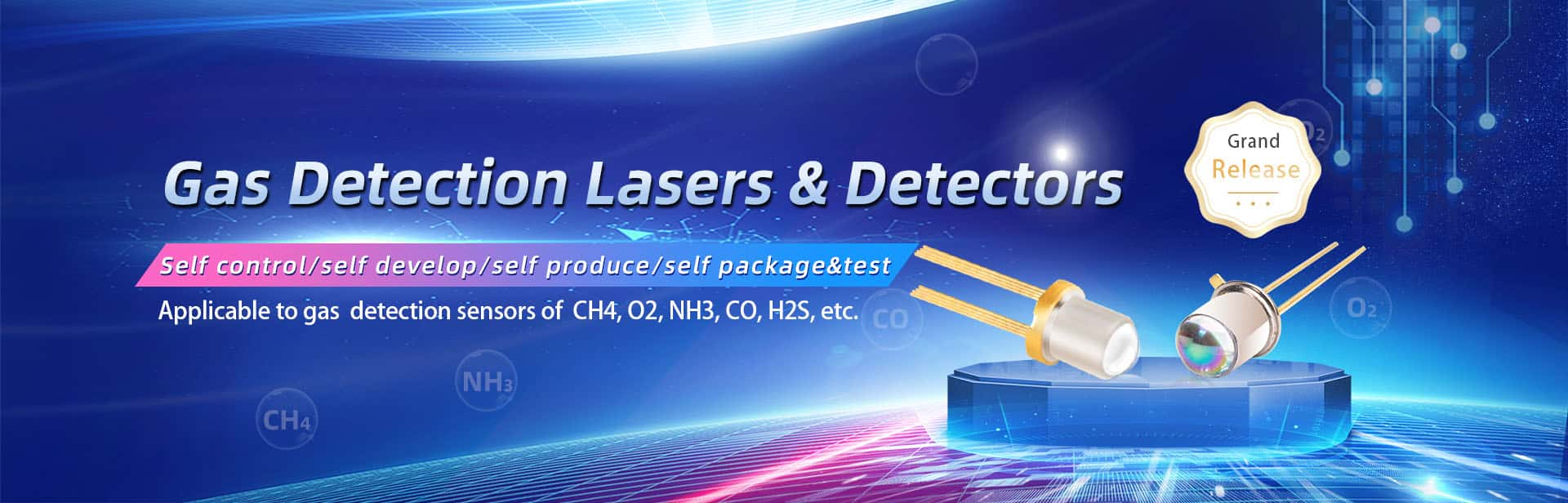 Official Release! Winsen Laser Gas Detection Series Launched